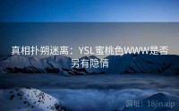 真相扑朔迷离：YSL蜜桃色WWW是否另有隐情