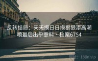 反转结局：天天摸日日摸狠狠添高潮喷最后出乎意料 · 档案6754