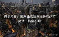 爆笑反转：国产4k高清电视最后成了笑话 · 档案2318