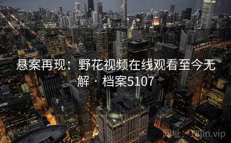 悬案再现：野花视频在线观看至今无解 · 档案5107