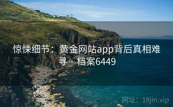 惊悚细节：黄金网站app背后真相难寻 · 档案6449
